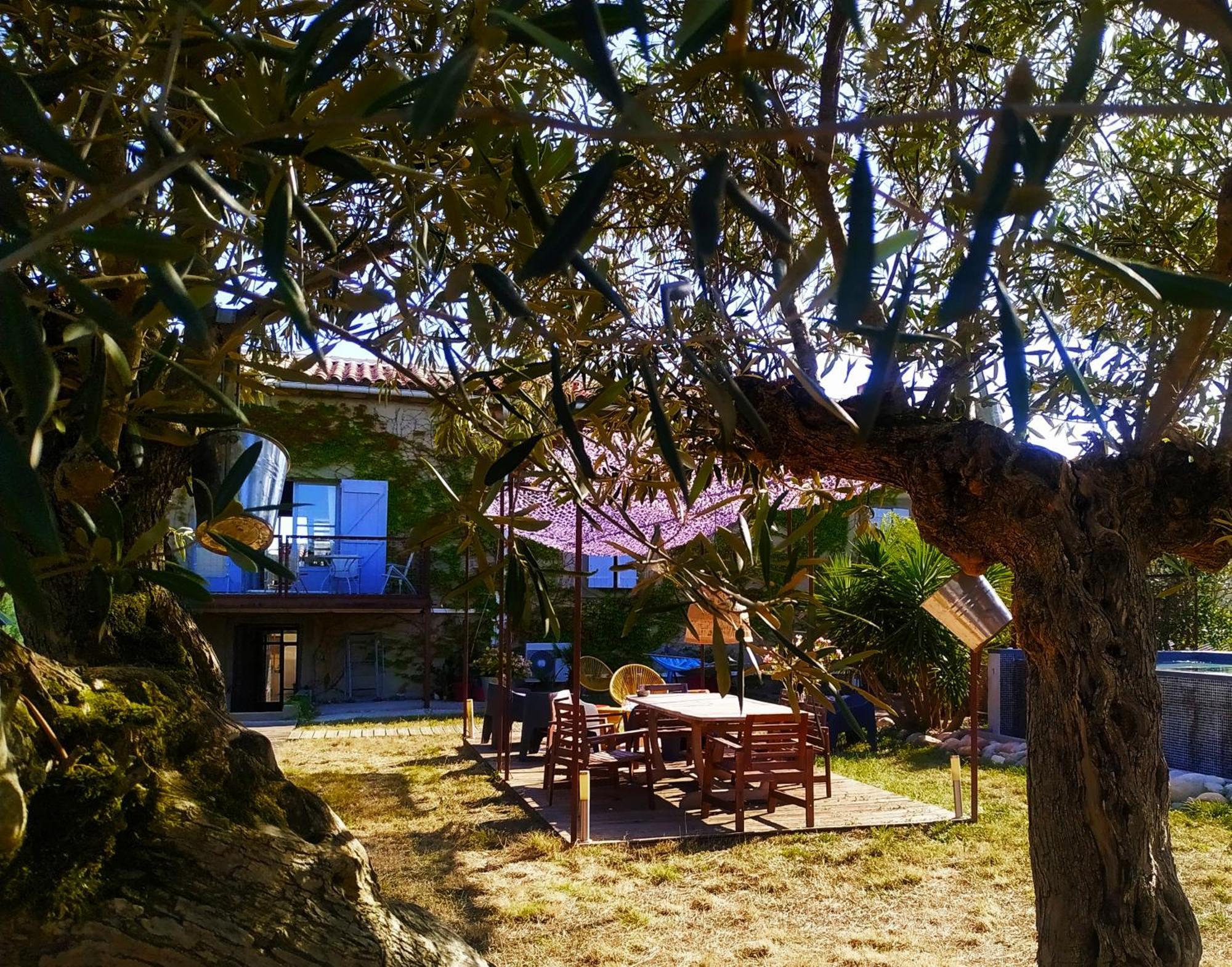 Les Grands Cypres - Chambres D'Hotes Conques-sur-Orbiel Esterno foto